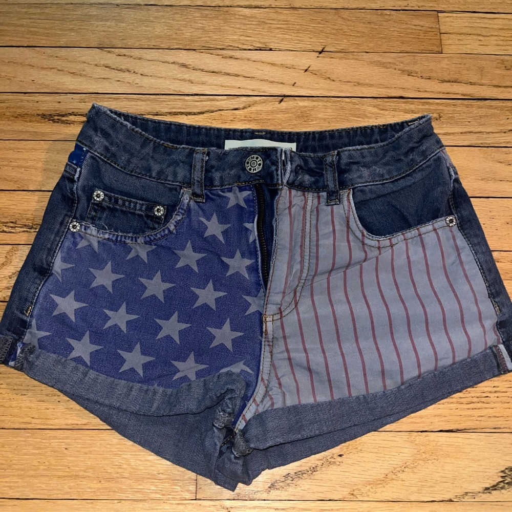 American flag shorts